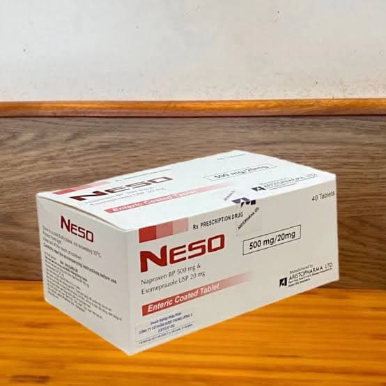 Neso Tablet 500 mg+20 mg