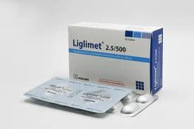 Liglimet Tablet 2.5 mg+500 mg 6's strip