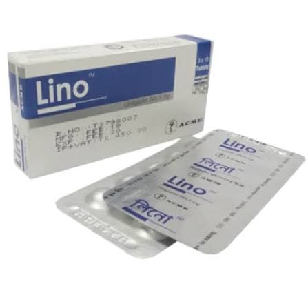 Lino Tablet 5 mg 10's strip