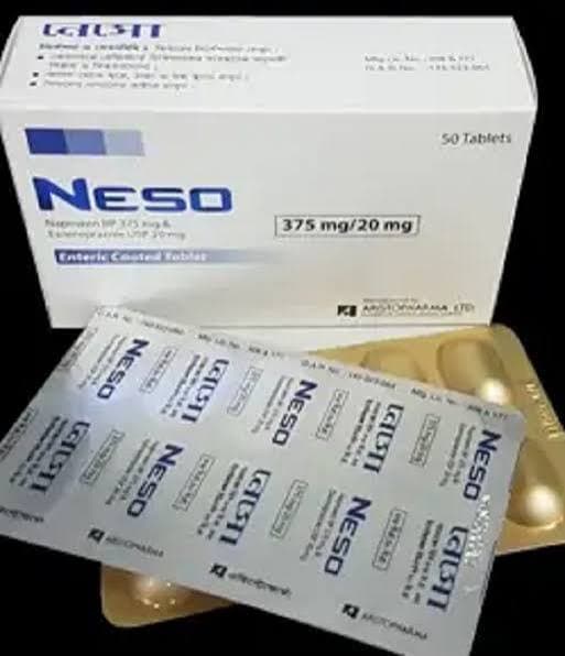 Neso Tablet 375 mg+20 mg