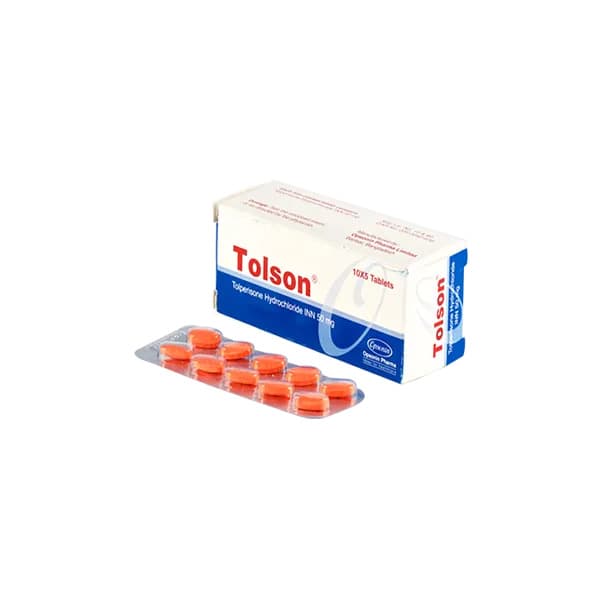 Tolson Tablet 50 mg 10's strip