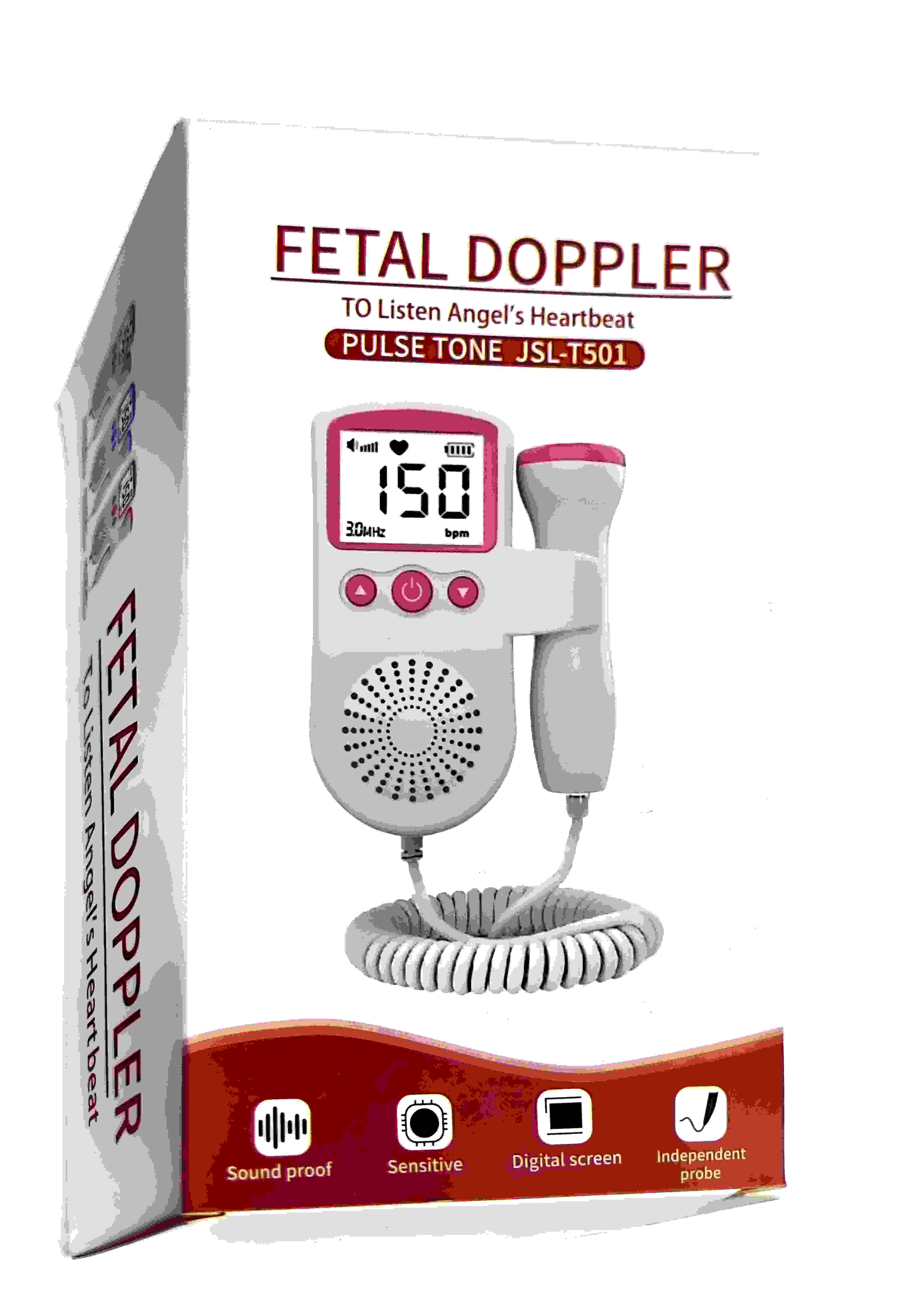 FETAL DOPPLER To listen heartbeat