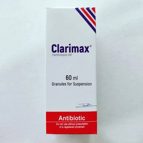 Clarimax Powder for Suspension 125 mg/5 ml