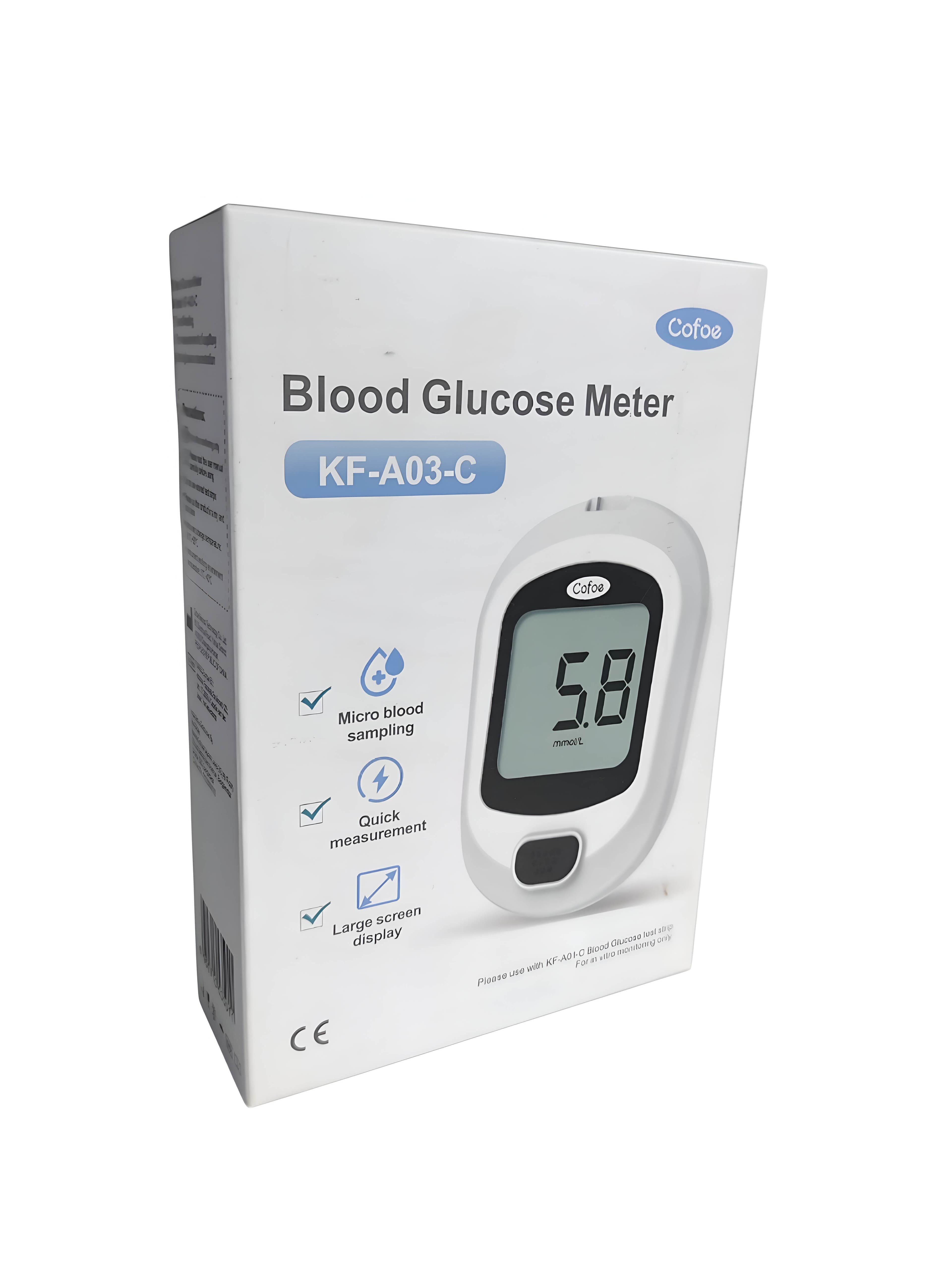 Blood Glucose Meter KF-A03-C 5s result