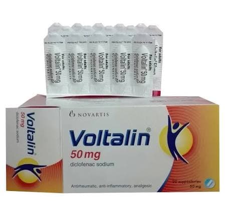 Voltalin Suppository 50 mg 5's strip