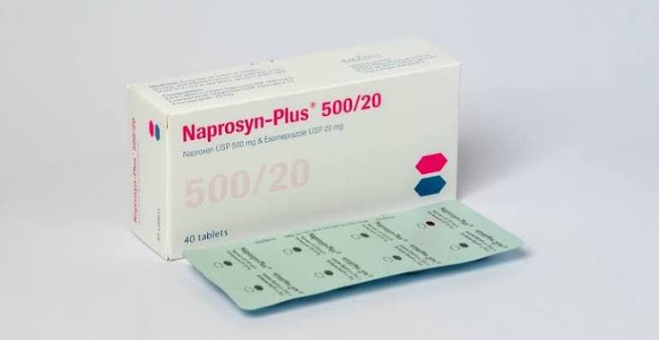 Naprosyn Plus Tablet 500 mg+20 mg