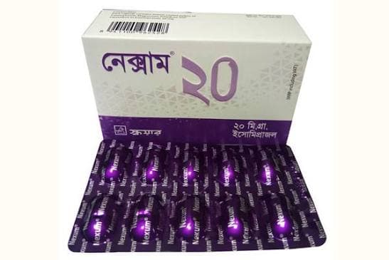 Nexum Capsule (Enteric Coated) 20 mg 10's strip