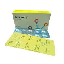 Neucos-B Tablet 100 mg+200 mg+200 mcg 10's strip