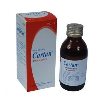 Cortan Oral Solution 5 mg/5 ml 1 bottle