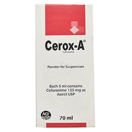 Cerox-A Powder for Suspension 125 mg/5 ml
