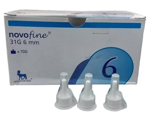 NovoFine 31G Pen Needle 31G/6 mm