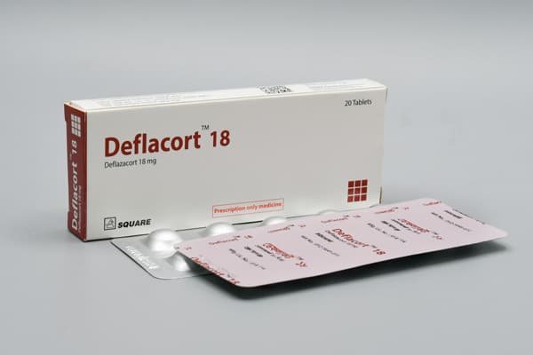 Deflacort Tablet 18 mg 10's strip